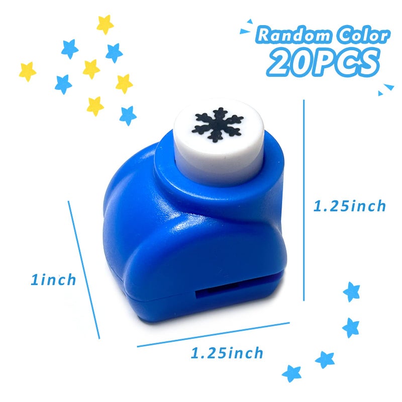 Rimobul Mini Paper Craft Punch - Set of 20 (Random Cutting Shape) - Image 2